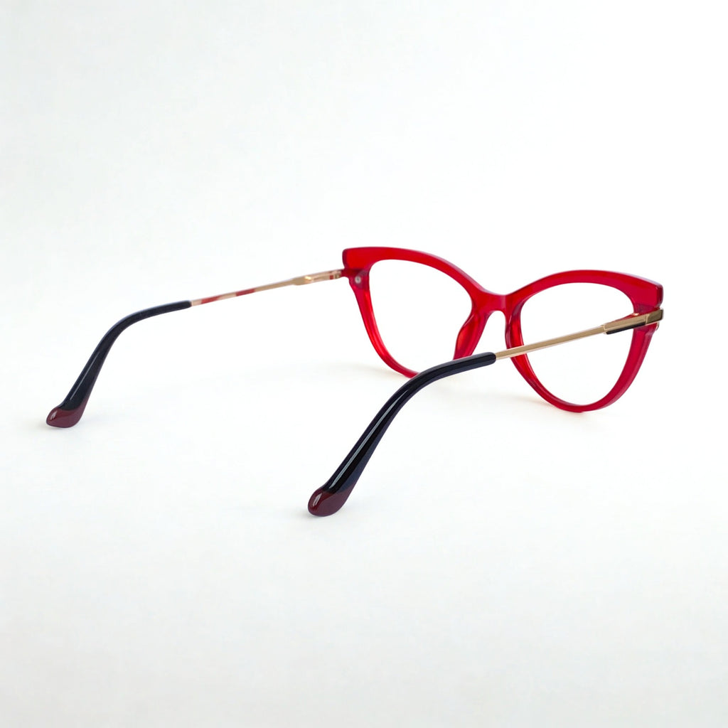 Gafas Ojo de Gato Saori — Rojo