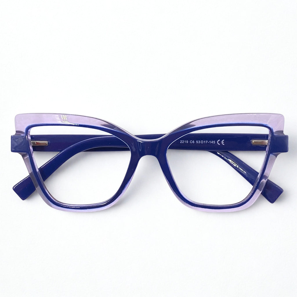 Gafas Ojo de Gato Serena — Azul/Morado