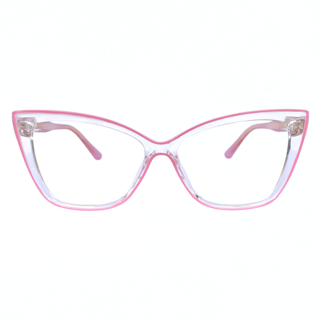Gafas Ojo de Gato Selma — Rosado/Transparente