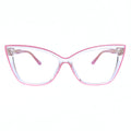 Gafas Ojo de Gato Selma — Rosado/Transparente