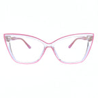 Gafas Ojo de Gato Selma — Rosado/Transparente