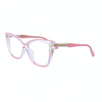 Gafas Ojo de Gato Selma — Rosado/Transparente