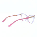 Gafas Ojo de Gato Selma — Rosado/Transparente
