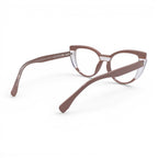 Gafas Ojo de Gato Yuna — Marrón rosado/Transparente