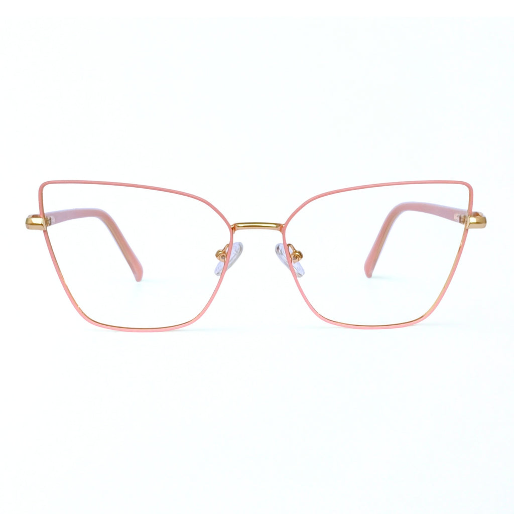 Gafas Ojo de Gato Asuna — Rosado/Dorado