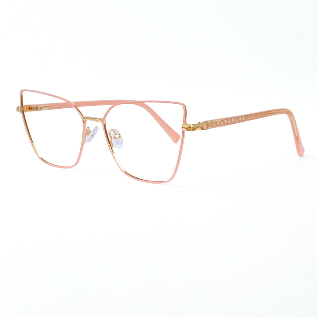 Gafas Ojo de Gato Asuna — Rosado/Dorado