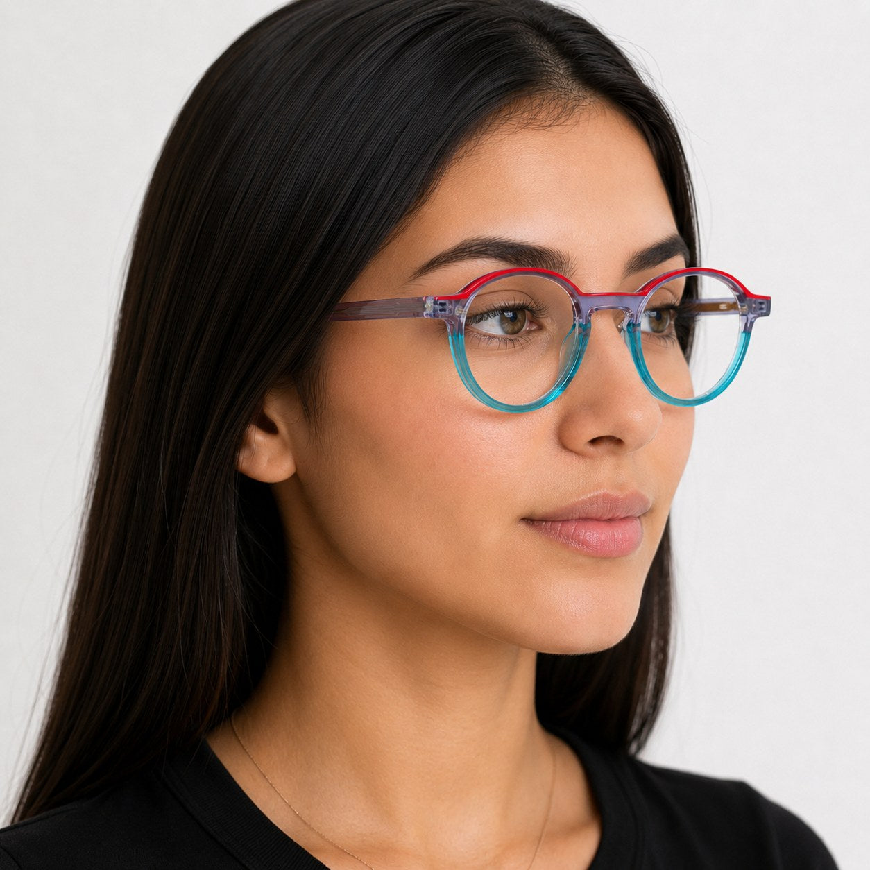 Gafas Casandra — Azul/Rojo