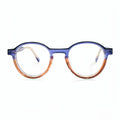 Gafas Casandra — Azul/Champaña/Negro