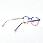 Gafas Casandra — Azul/Champaña/Negro