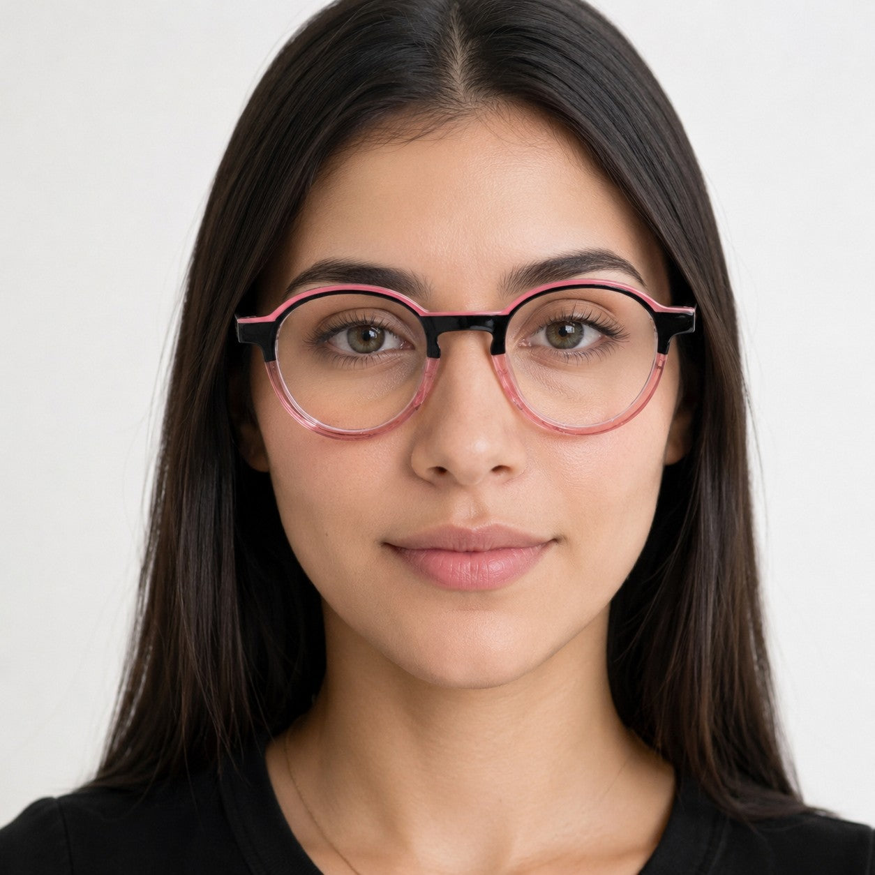 Gafas Casandra — Negro/Rosado
