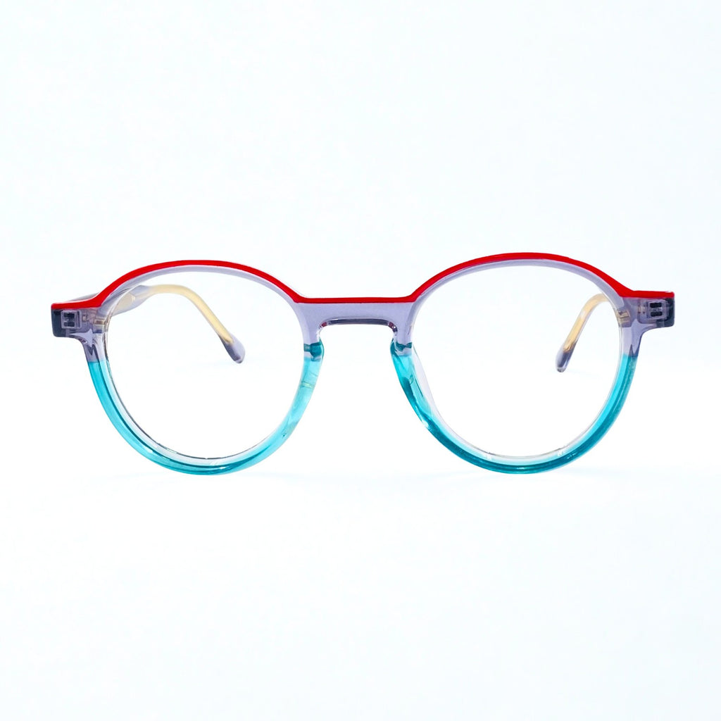 Gafas Casandra — Azul/Rojo