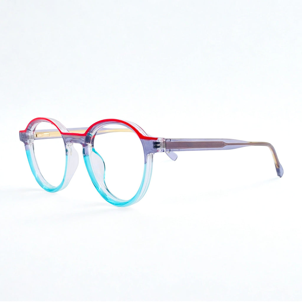 Gafas Casandra — Azul/Rojo