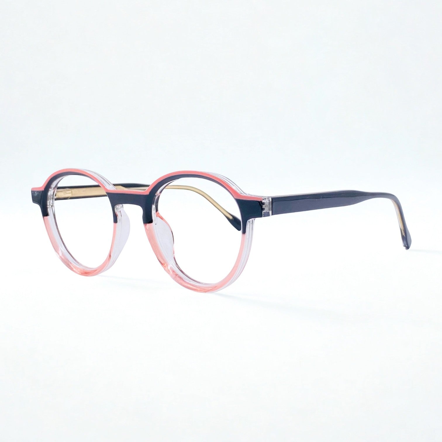 Gafas Casandra — Negro/Rosado
